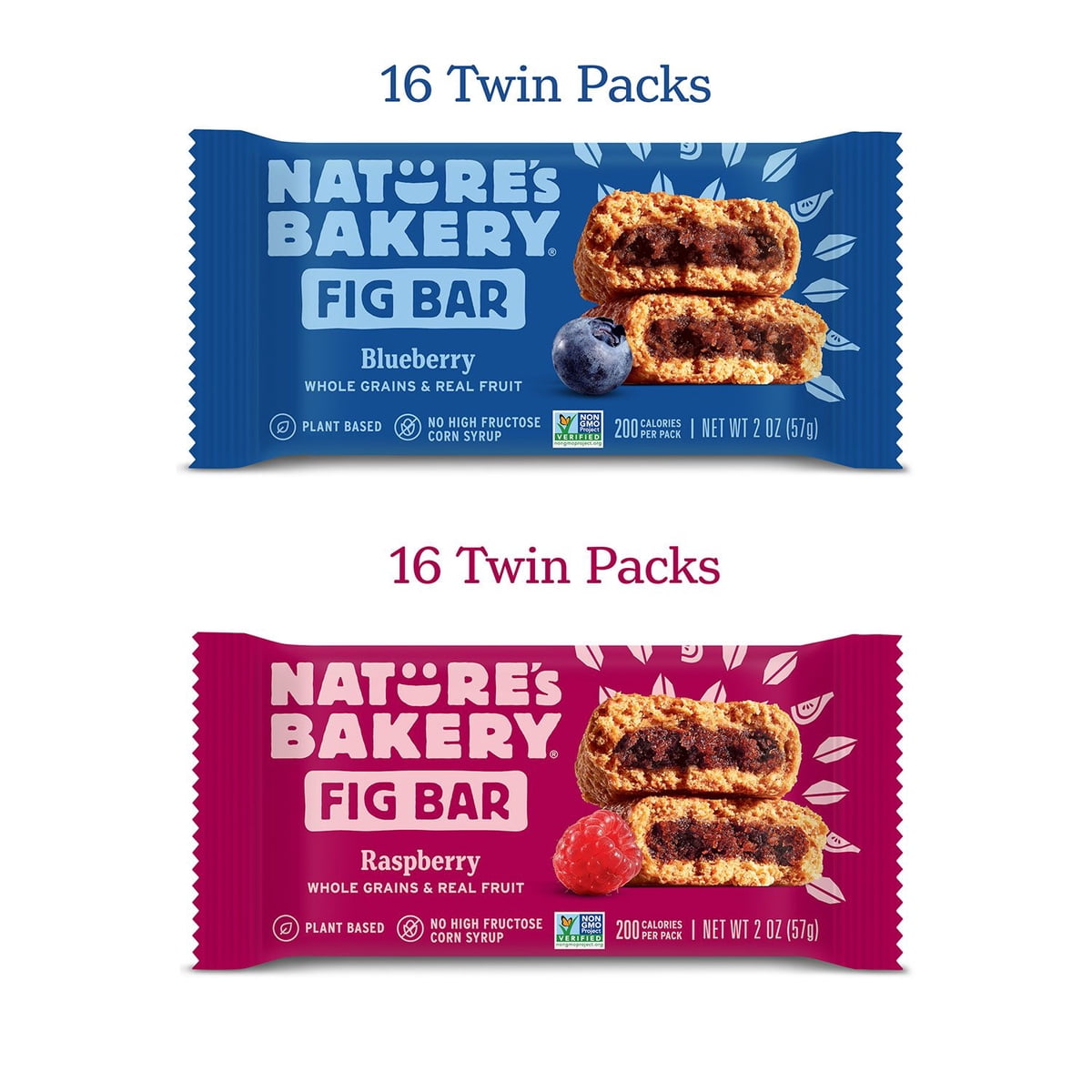 미국직구 Nature's Bakery Fig 57g 32팩 / Nature's Bakery Fig Bars, Variety Pack, 57g, 32 ct. 2