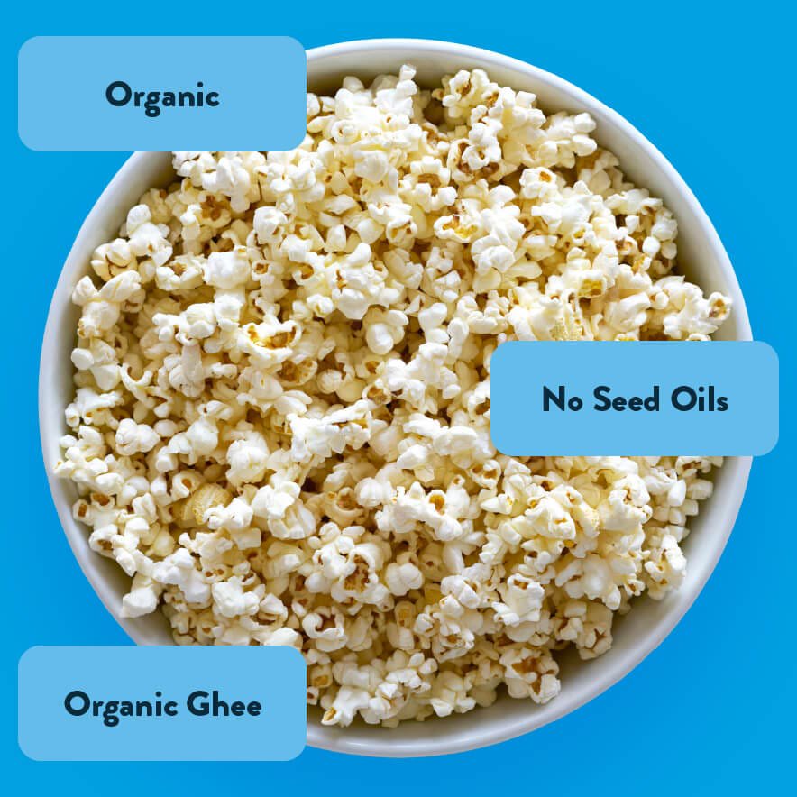 미국직구 130g 12팩 / (Pack Of 12) Lesser Evil Popcorn Oh My Ghee Organic 130g 3