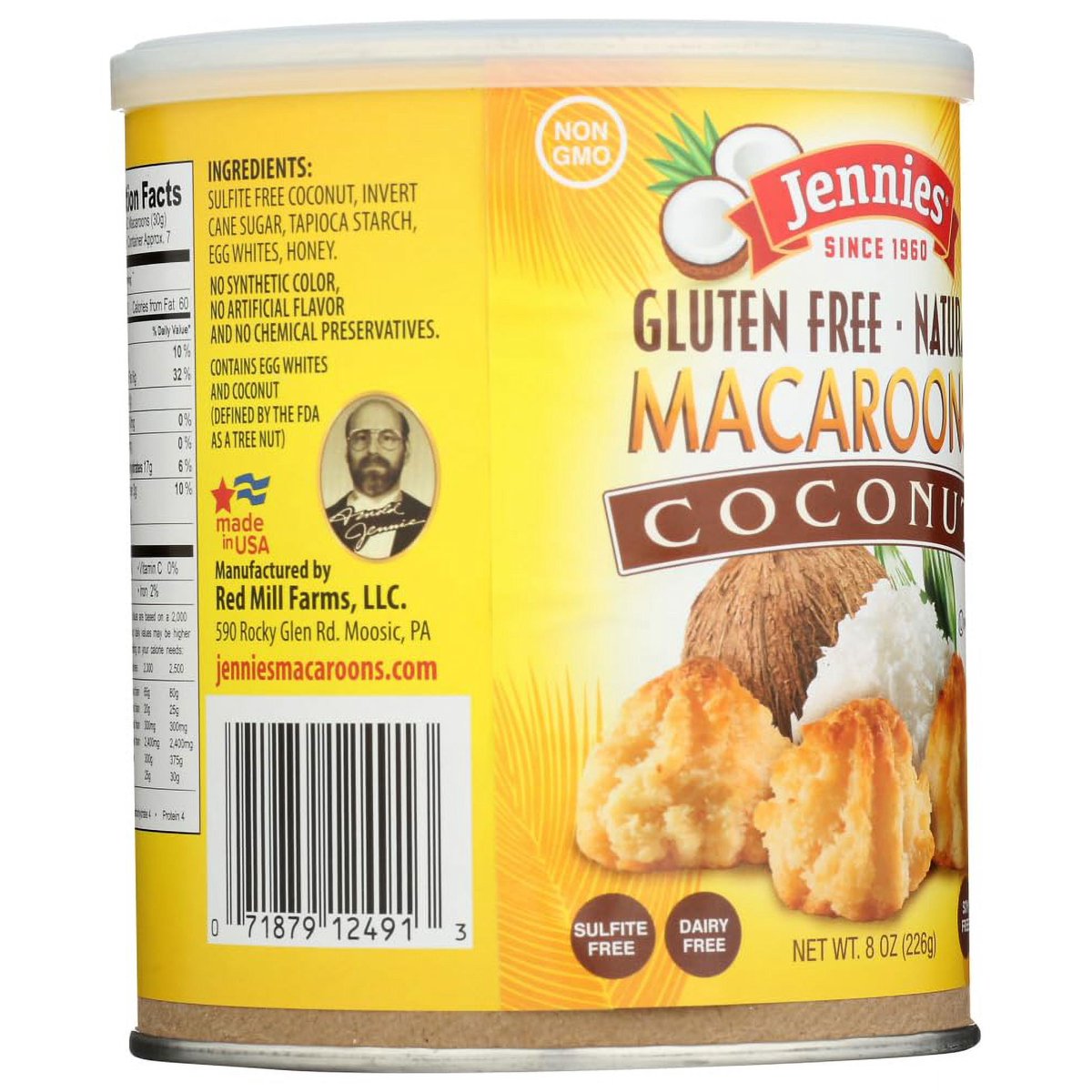 미국직구 견과 227g 12팩 / (Pack Of 12) Jennies Macaroon Coconut Pouch 227g 2