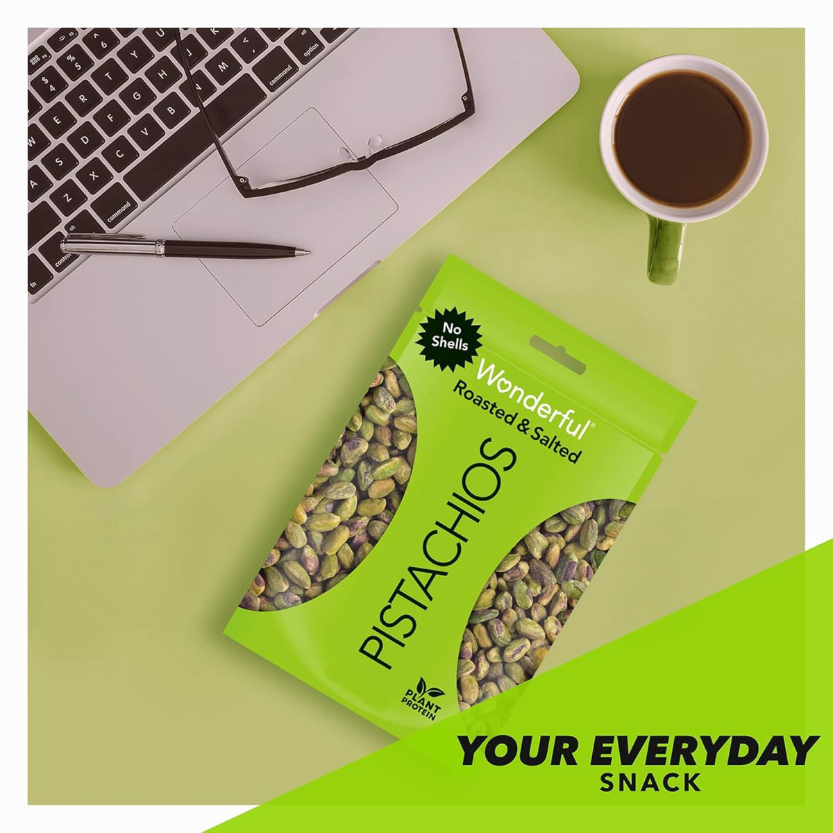 미국직구 원더풀 Pistachios No Shells Roasted & Salted Nuts, 12 Ounce Bag
