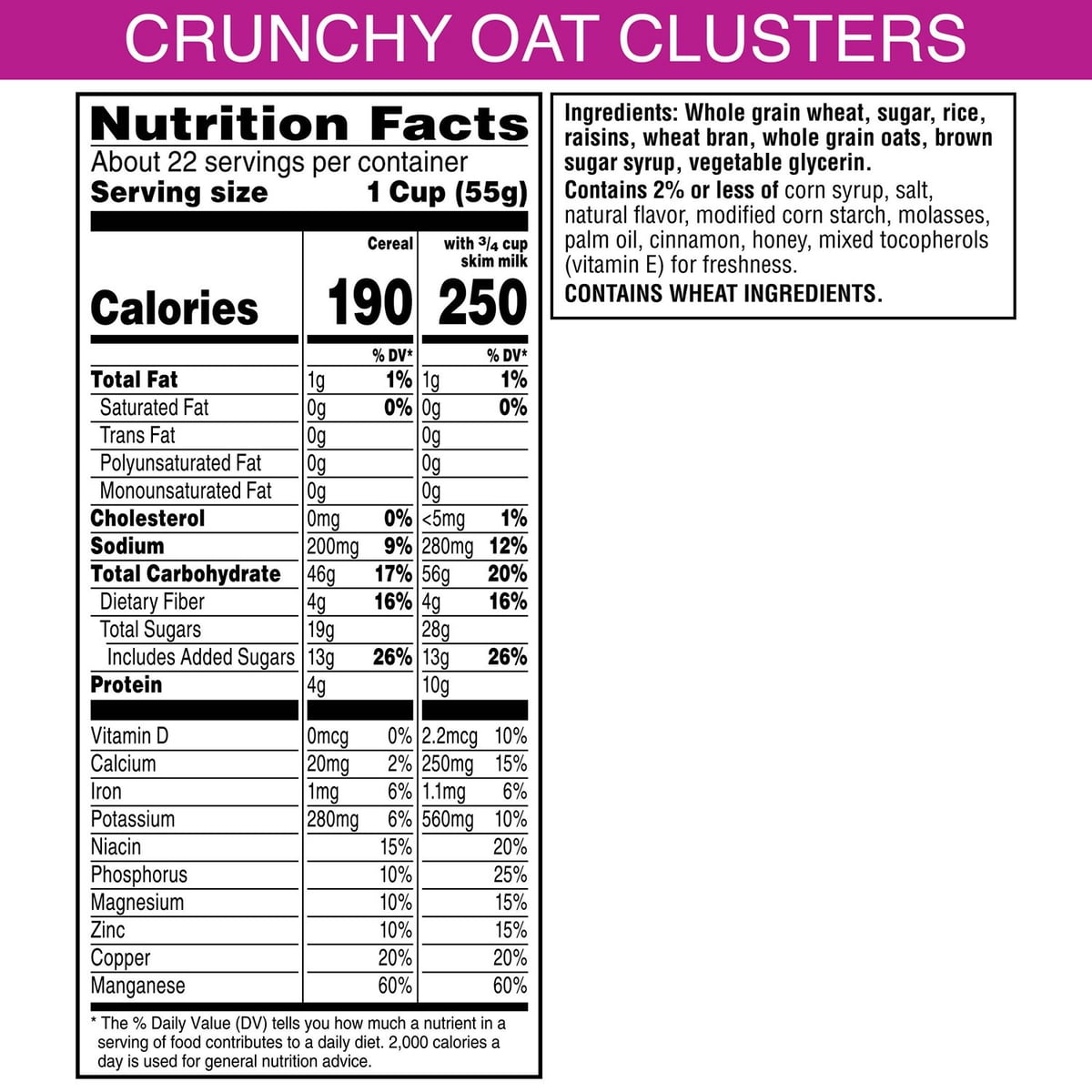 미국직구 Raisin Bran Crunch 1.2kg / Raisin Bran Crunch Cereal, 1.2kg 5