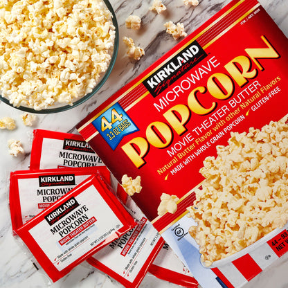 미국직구 Kirkland Signature Microwave Popcorn, 3.3 oz, 44 ct