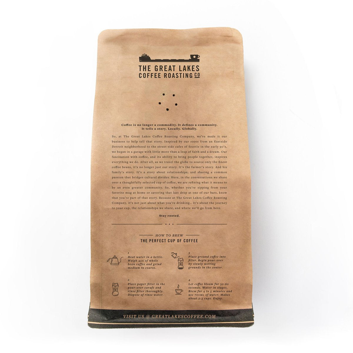 미국직구 Great Lakes Medium 커피 907g / Great Lakes Medium Roast Whole Bean Coffee, Brew City Bl 3