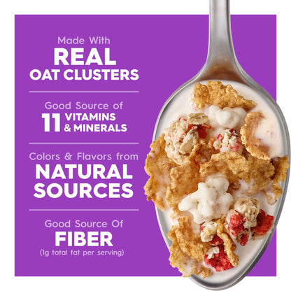 미국직구 스페셜K Kellogg's  Fruit and Yogurt Breakfast Cereal, Good Source of Fiber, Family Size, 17.9  oz