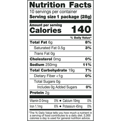 미국직구 닷츠 Homestyle Pretzels Original Seasoned Pretzel Twists Bags, 1 oz (10 Count)