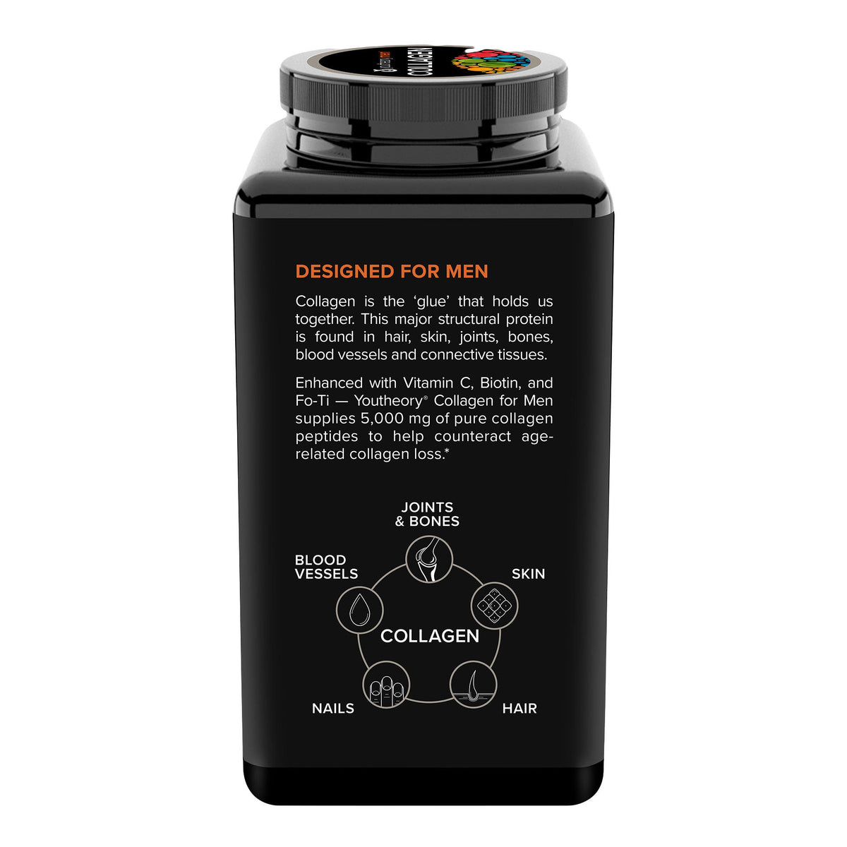 미국직구 유스테오리 콜라겐 youtheory Mens Collagen Advanced Formula, 390 Tablets