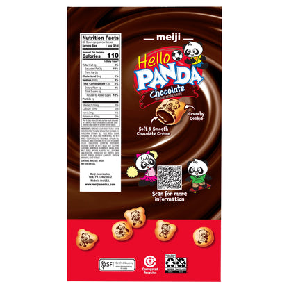 미국직구 Meiji Hello Panda Cookies, Chocolate, 0.75 oz, 32 ct