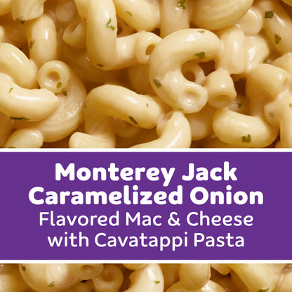 미국직구 크래프트 and Cheese Restaurant Edition Macaroni and Cheese, 1 Box, for Easy Mealtime Solutions, Monterey Jack Caramelized Onion Flavored, Made with R