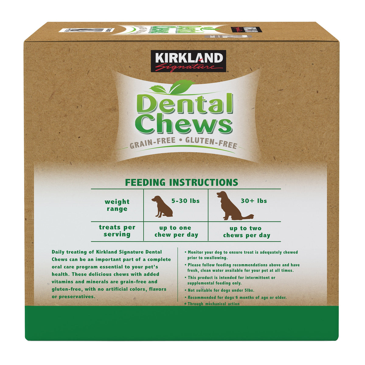 미국직구 커클랜드 강아지 덴탈껌 Kirkland Signature Dental Chews, 72-count