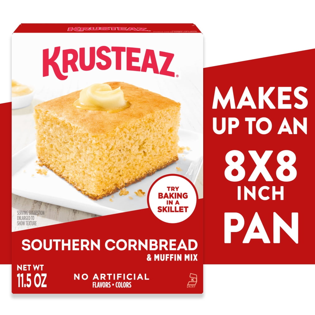 미국직구 크러스티즈 Southern Cornbread and Muffin Mix, Cornbread Mix, 11.5 oz Box