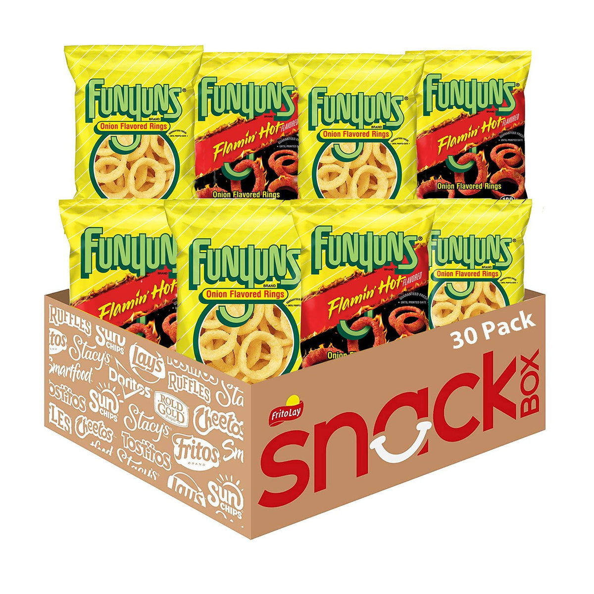 미국직구 Funyuns Onion Flavored 35g / Funyuns Onion Flavored Rings, Variety Pack, 35g, 30 pk. 1