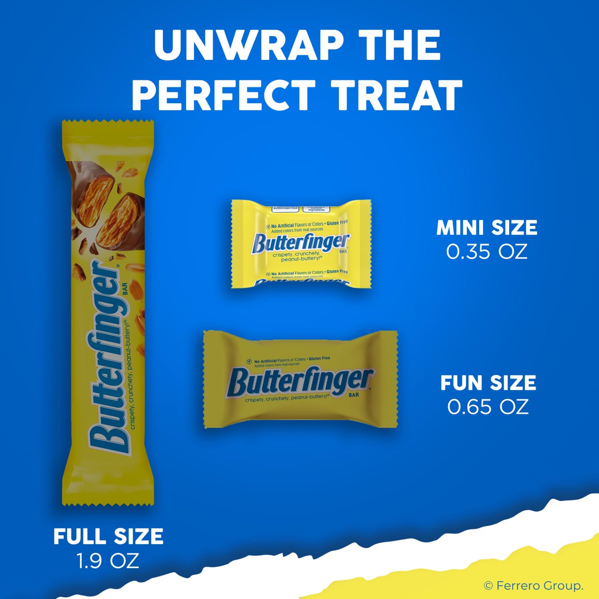 미국직구 Butterfinger Fun Size 캔디 289g / Butterfinger Fun Size Candy Bars, Crispety Crunchety  2