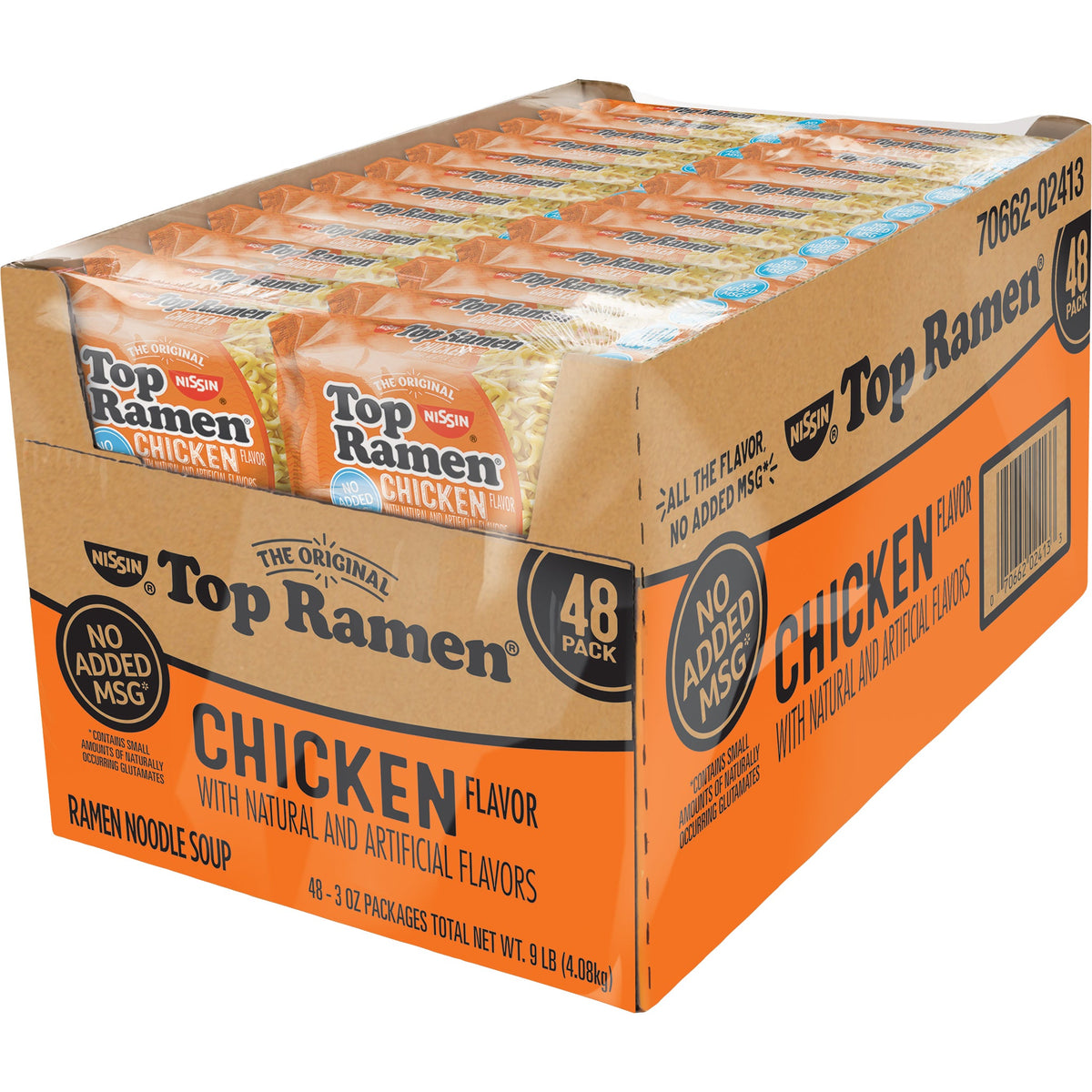 미국직구 Nissin Top Ramen, Chicken, 3 oz, 48 ct