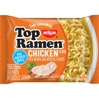 미국직구 Nissin Top Ramen, Chicken, 3 oz, 48 ct