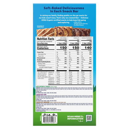 미국직구 Zbar Organic Snack Bar, Variety Pack, 1.27 oz, 36 ct