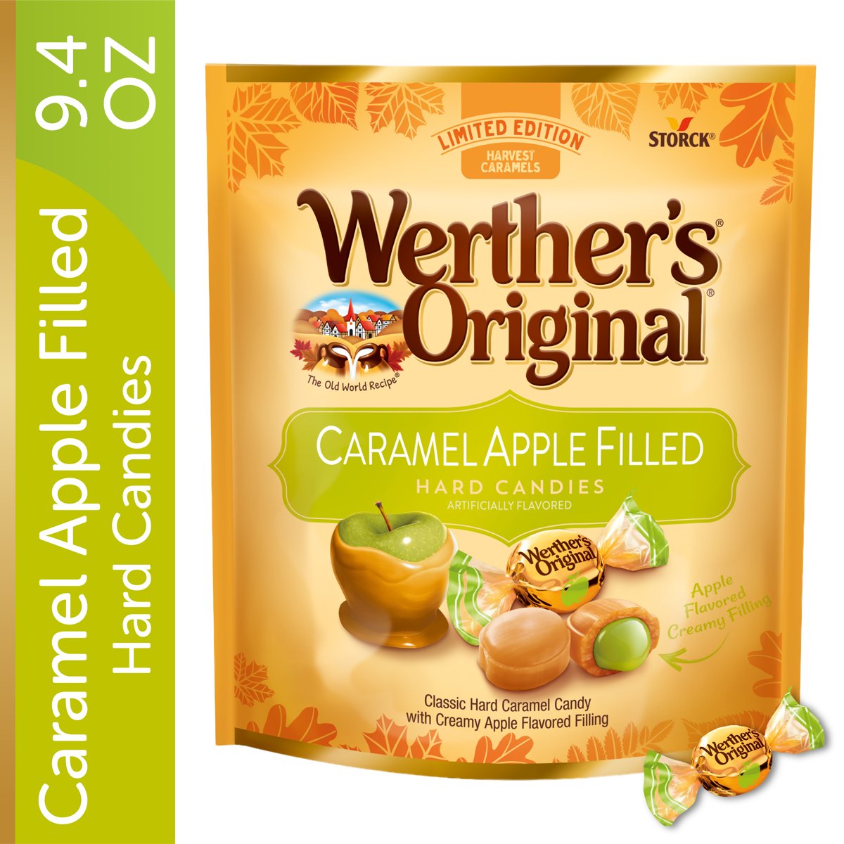 미국직구 Werther's 266g 2팩 / Werther's Original Limited Edition Fall Harvest Caramel Apple Fil 2