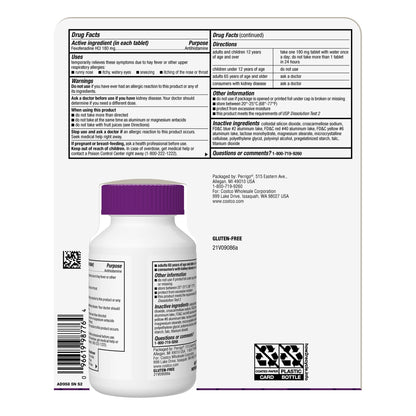 미국직구 커클랜드 알레르기약 Kirkland Signature Aller-Fex Antihistamine 180 mg., 180 Tablets