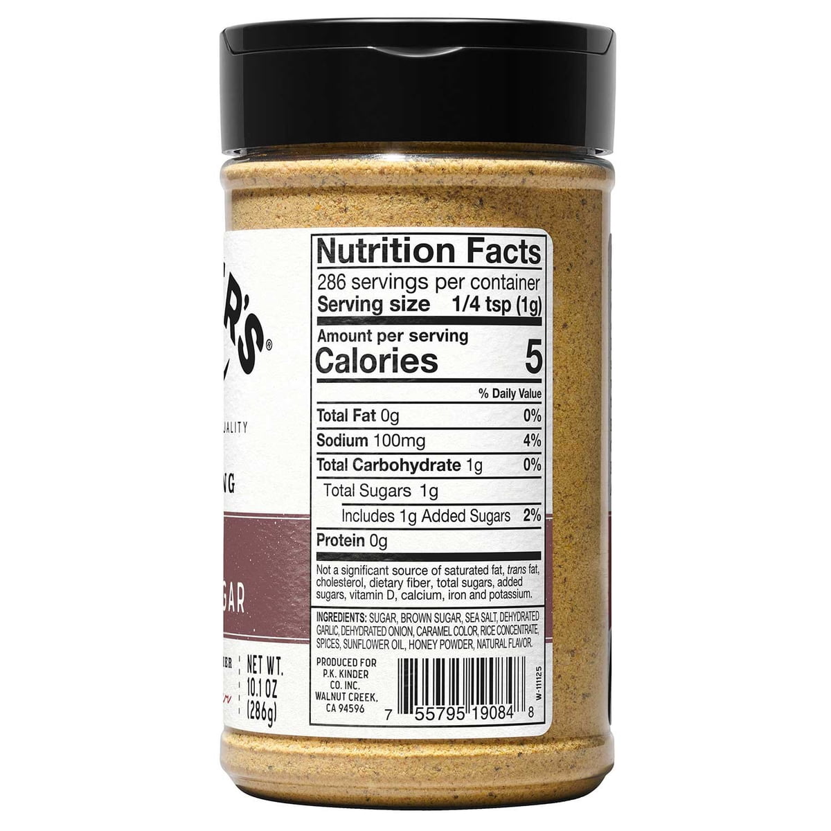 미국직구 Kinder's Honey Brown 286g / Kinder's Honey Brown Sugar Seasoning, 286g 5