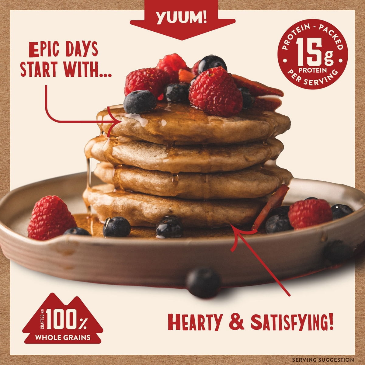 미국직구 Kodiak Cakes Power 2.0kg / Kodiak Cakes Power Cakes Flapjack and Waffle Mix, 2.0kg 4