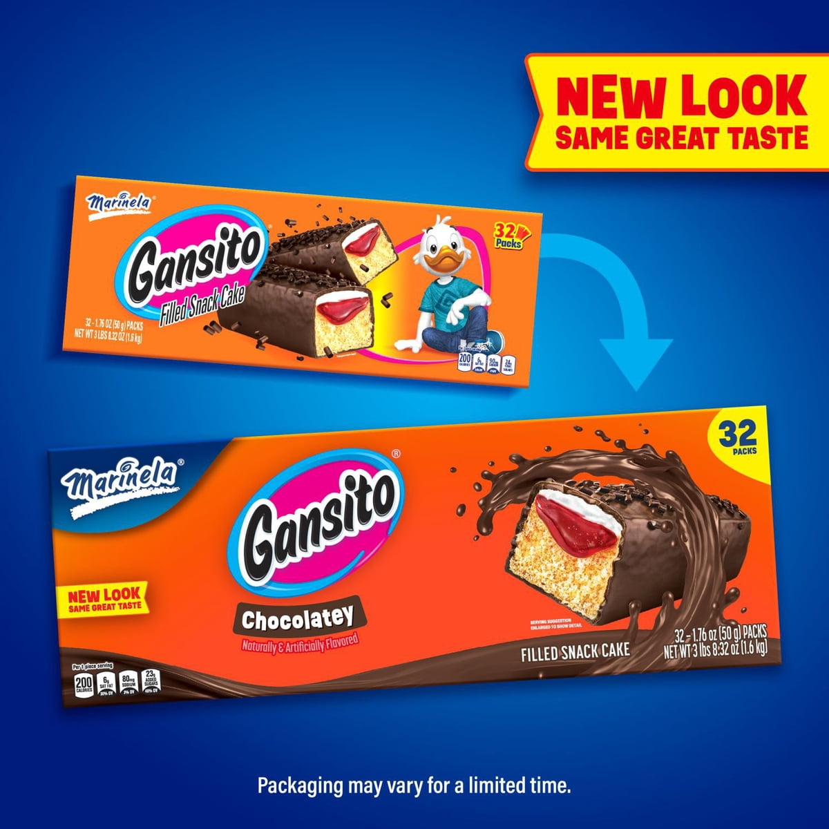 미국직구 Marinela Gansito Snack 50g / Marinela Gansito Snack Cakes, 50g, 32 pk. 6