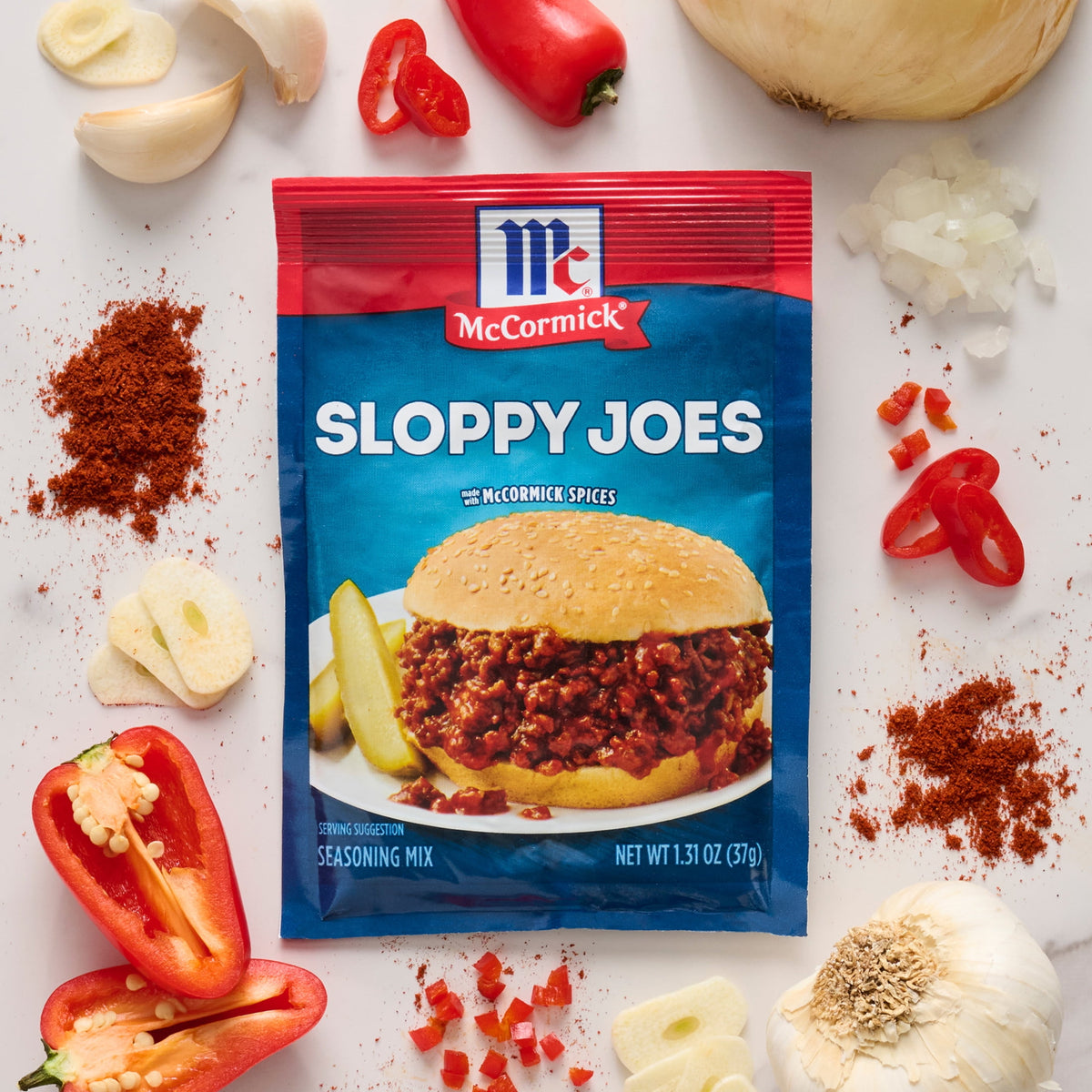 미국직구 맥코믹 Sloppy Joes Seasoning Mix, 1.31 oz Packet