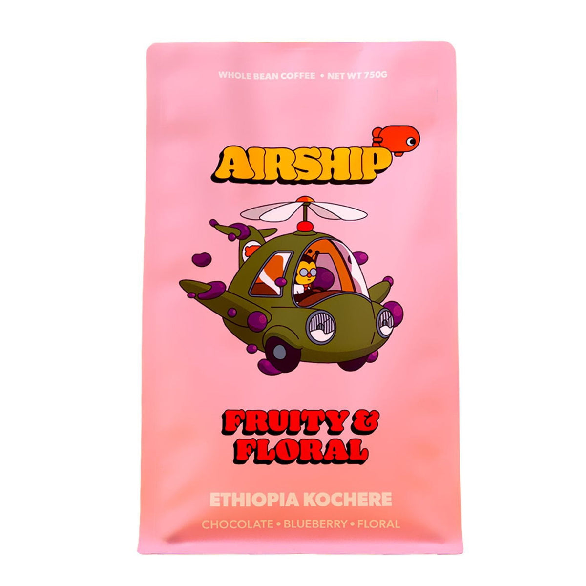 미국직구 Airship Ethiopia Whole 커피 765g / Airship Ethiopia Whole Bean Coffee, 765g 1