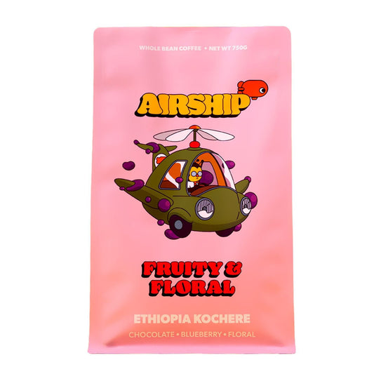미국직구 Airship Ethiopia Whole 커피 765g / Airship Ethiopia Whole Bean Coffee, 765g 1