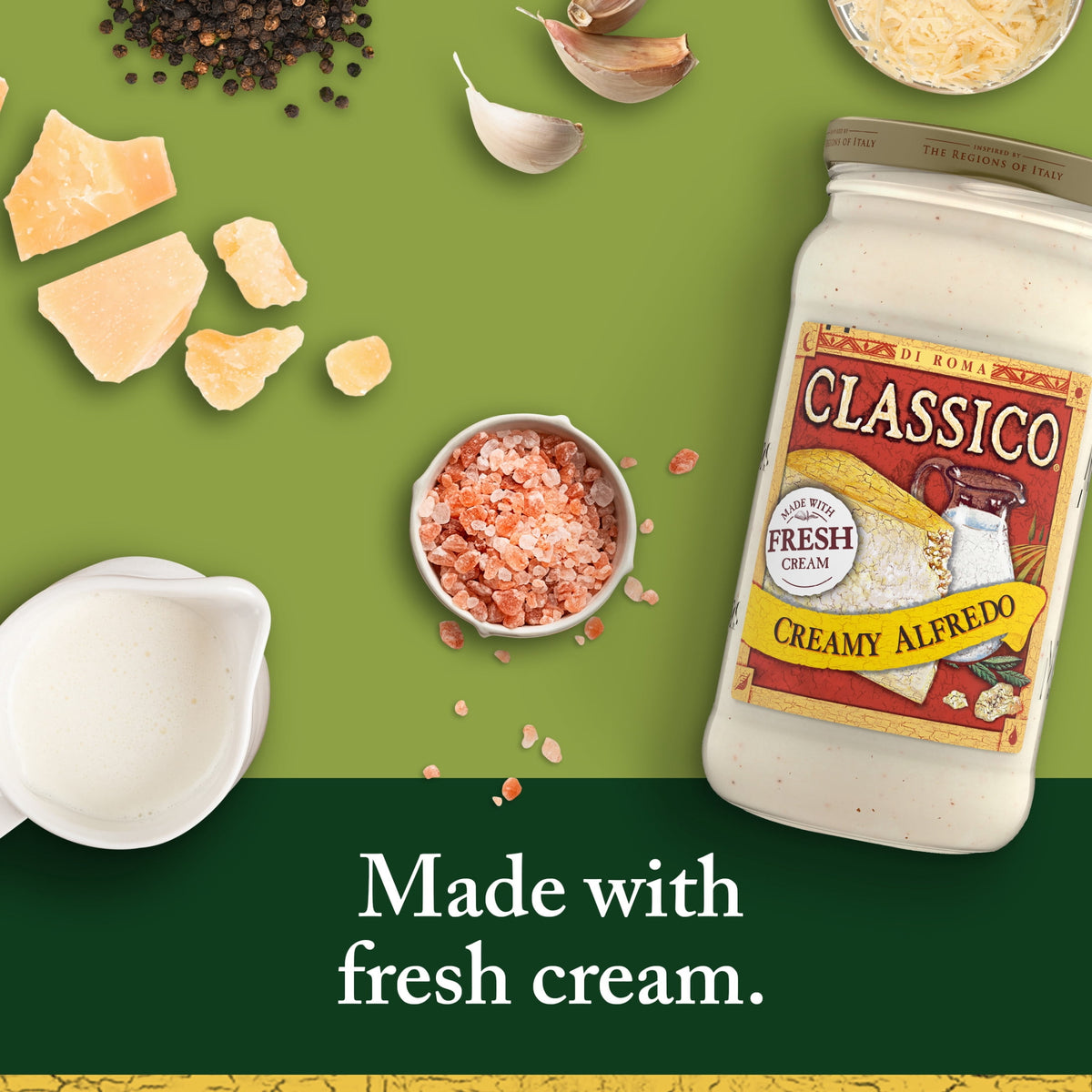 미국직구 클라시코 Creamy Alfredo Pasta Sauce, 15 oz Jar