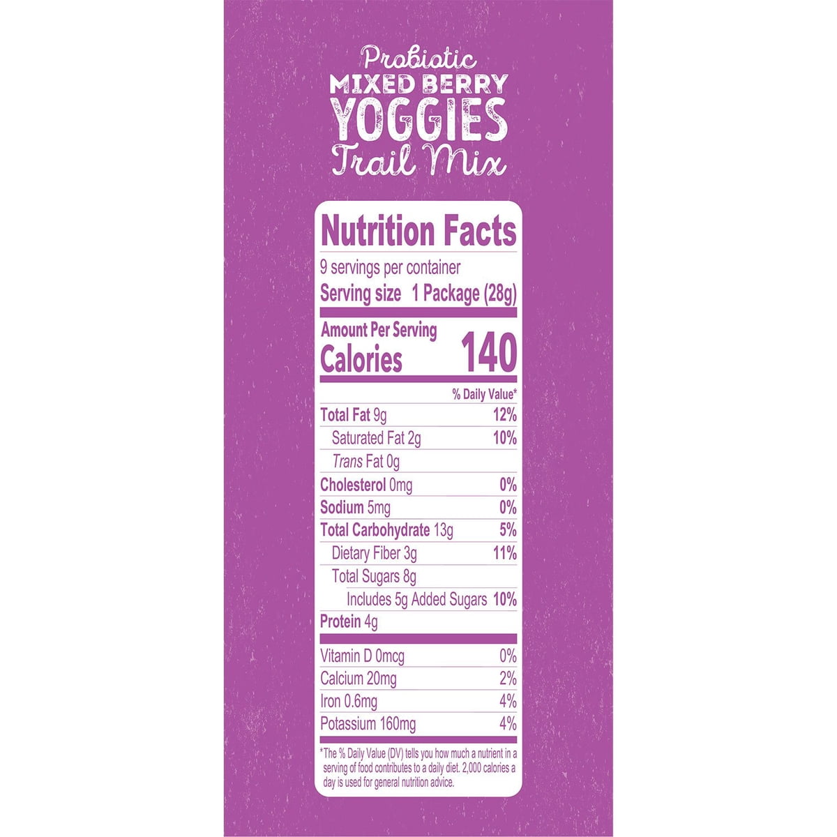 미국직구 Yoggies Trail Mix 28g / Yoggies Trail Mix Mango and Berry Mix 28g, 18 pk. 6