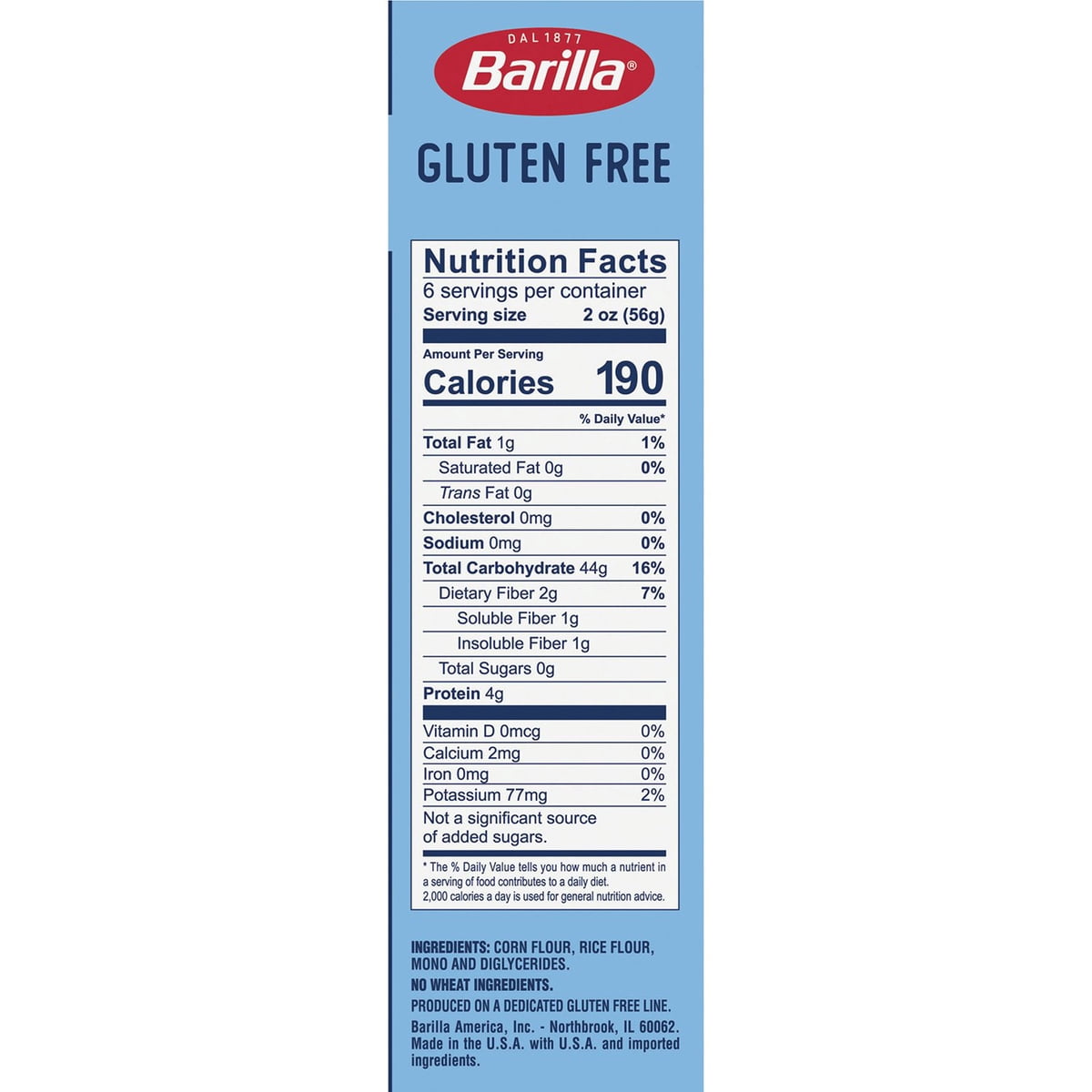 미국직구 Barilla Gluten-Free Pasta 340g / Barilla Gluten-Free Pasta, Variety Pack 340g, 4 pk. 2