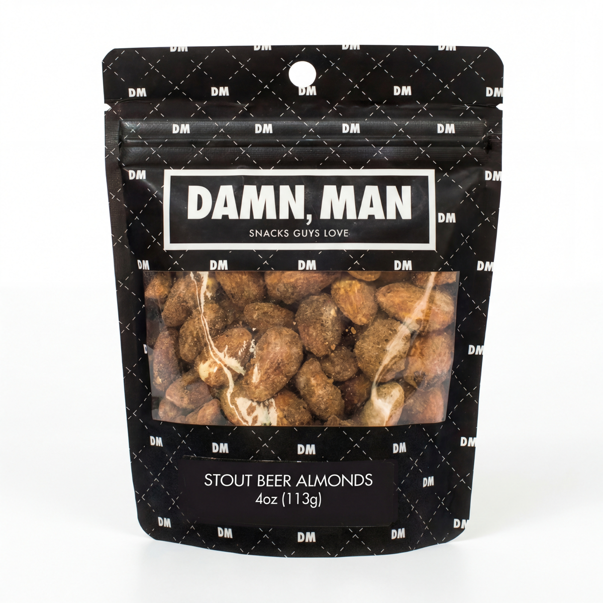 미국직구 Damn Man Stout 견과 / Damn Man Stout Beer Almonds Gourmet Bar Snacks Kettle Cooked Crun 2