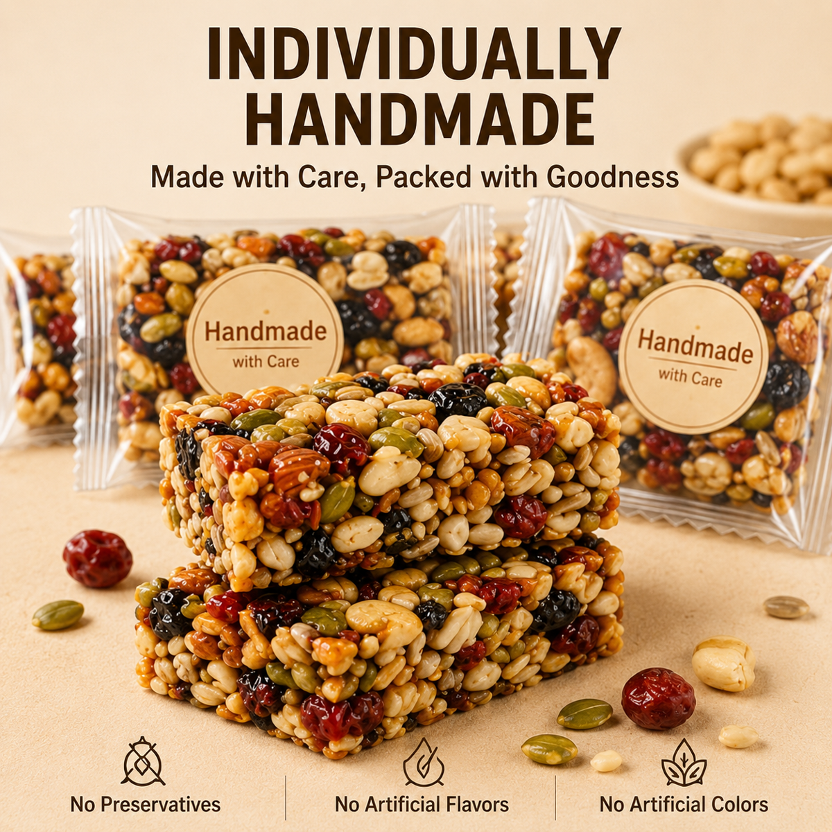 미국직구 Premium Eight-Treasure Mixed 견과 249g / Premium Eight-Treasure Mixed Nut & Seed Bar (2 4
