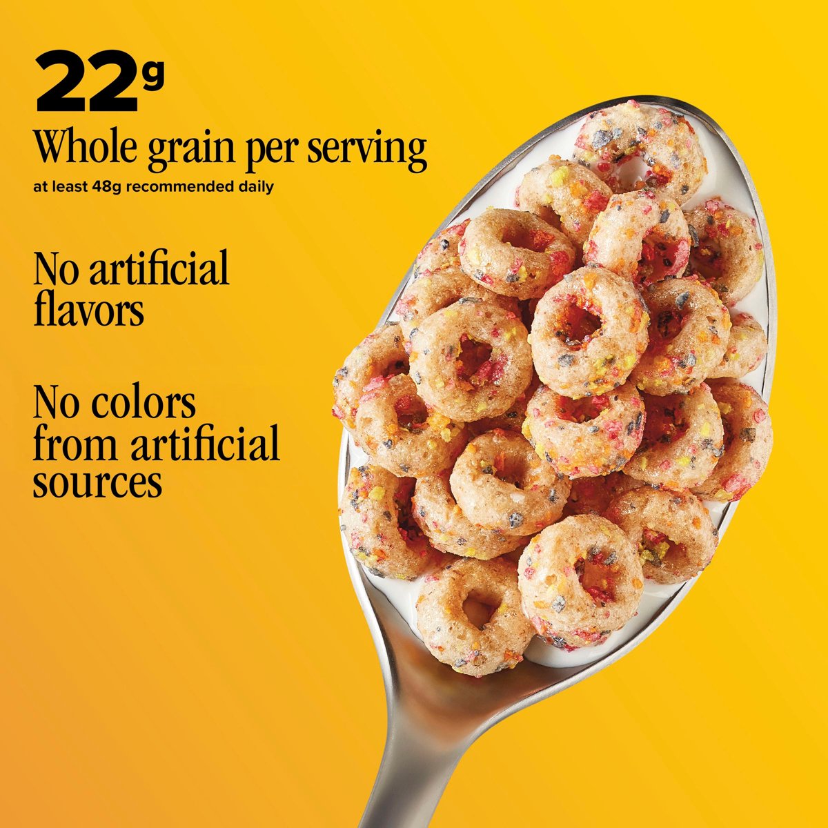 미국직구 Confetti Cheerios Breakfast 40g 2팩 / Confetti Cheerios Breakfast Cereal Cup, Gluten F 3