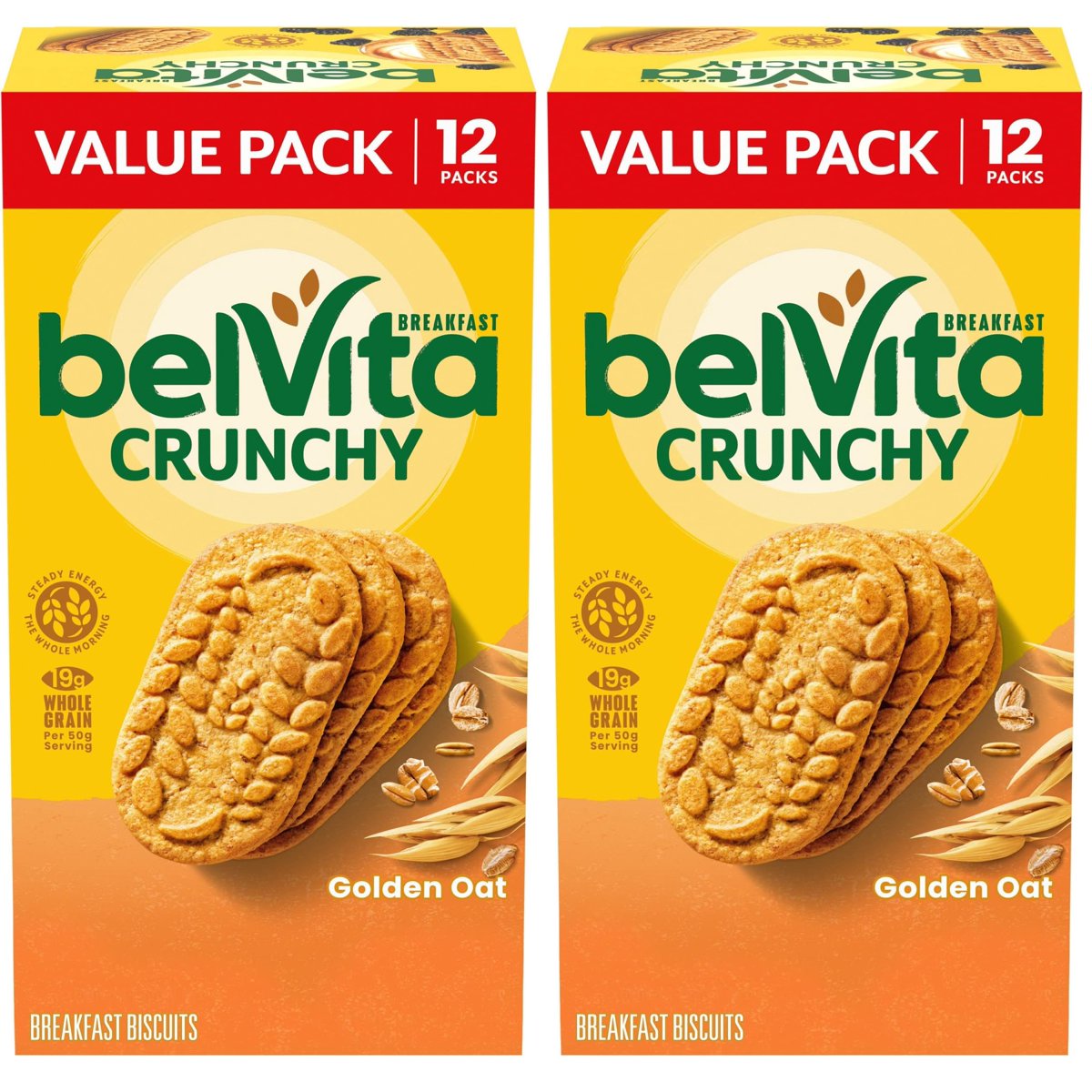 미국직구 3x Belvita Golden 과자 6g / 3x | Belvita Golden Oat Breakfast Biscuits, Value Pack, 24  2