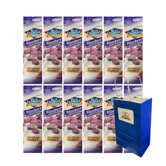 미국직구 Blue Diamond Almonds 견과 43g / Blue Diamond Almonds Blueberry 43g, 12 Count Blueberry  1