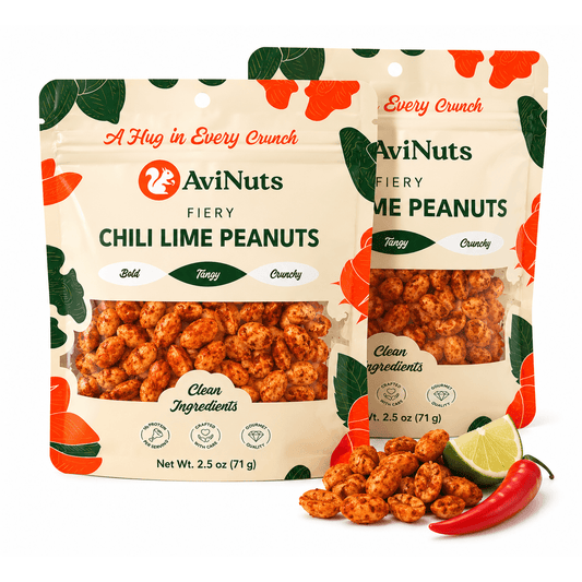 미국직구 Chili Lime Peanuts 견과 71g 2팩 / Chili Lime Peanuts, Spicy Roasted Peanut Snack Pack, On-the-Go S 1