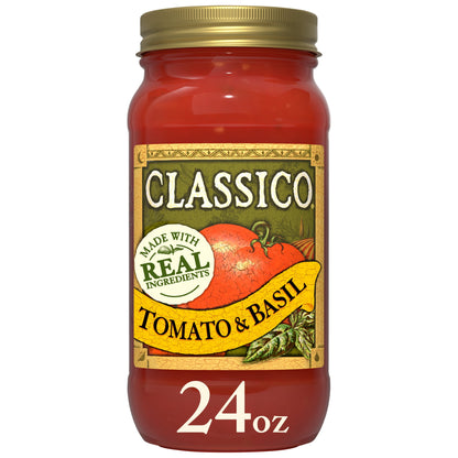 미국직구 클라시코 Tomato & Basil Pasta Sauce, 24 oz Jar