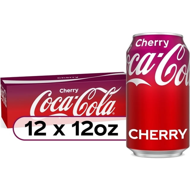 미국직구 Coca-Cola Cherry Soda 355ml 2팩 / Coca-Cola Cherry Soda Cans 12 pk / 355ml - Pack of 2 1