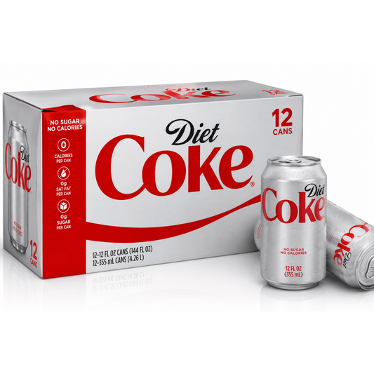 미국직구 Diet Coke Soda 355ml / Diet Coke Soda, No Sugar, No Calories, 12 Cans, 355ml (355 mL) 1