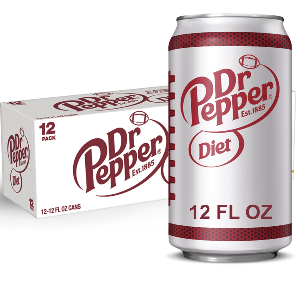 미국직구 닥터페퍼 Diet  Soda Pop, 12 fl oz, 12 Pack Cans