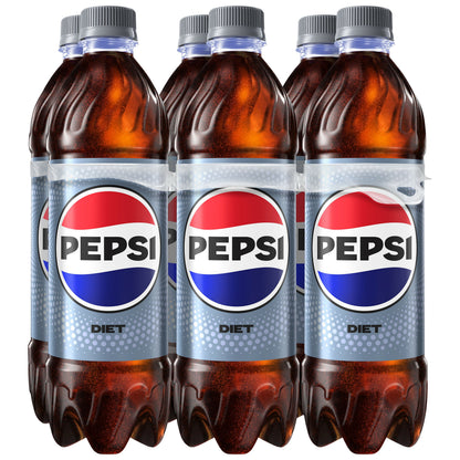 미국직구 펩시 Diet  Cola Soda Pop, 16.9 fl oz, 6 Pack Bottles