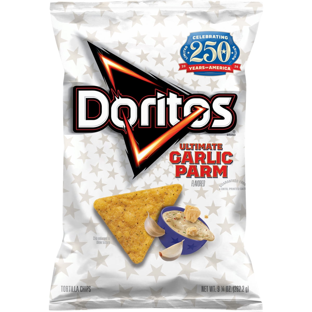 미국직구 Doritos Ultimate Garlic 262g 2팩 / Doritos Ultimate Garlic Parm Flavored Tortilla Chip 1