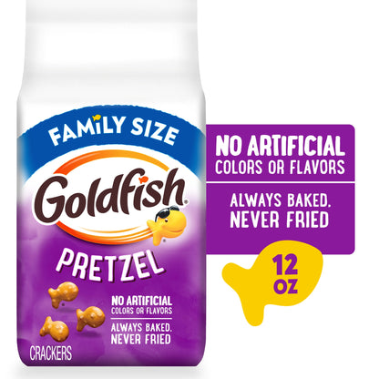 미국직구 골드피쉬 Pretzel Crackers, 12 oz Bag