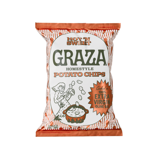 미국직구 Graza Hot N' 156g / Graza Hot N' Sweet Homestyle Potato Chips, 156g Bag 1