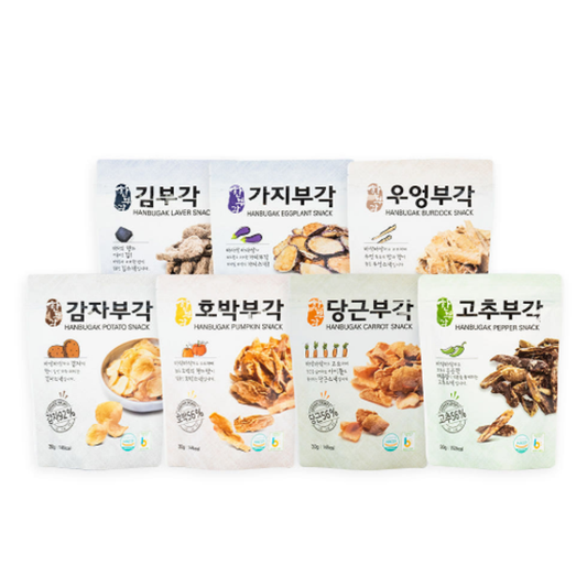 미국직구 HANBUGAK 100 Korean 170g / HANBUGAK 100 Korean Traditional Vegetable Chips Bugak Fried Baked Cr 1