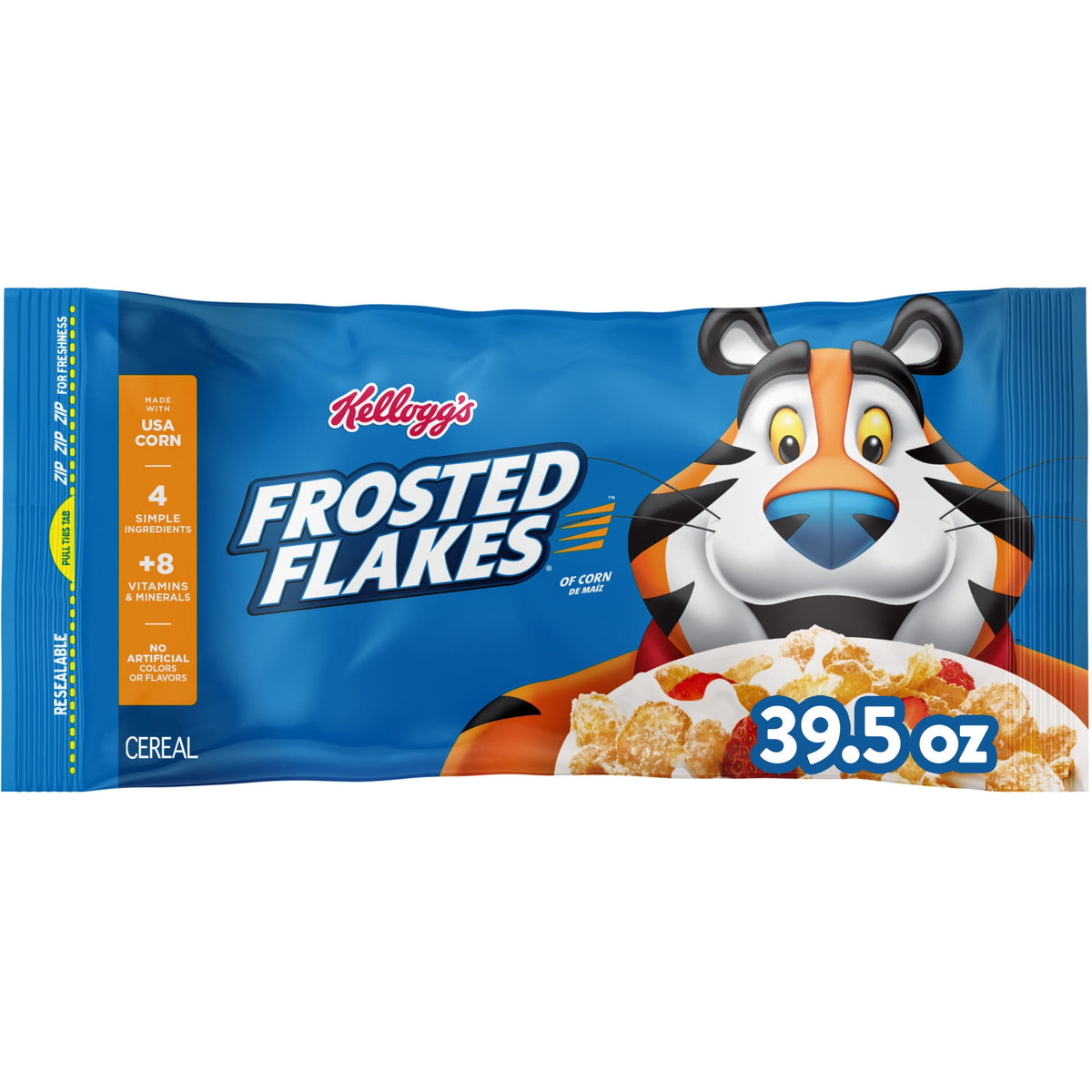 미국직구 프로스티드 플레이크 Kellogg's  Original Breakfast Cereal, 8 Vitamins and Minerals Bag, 39.5 oz