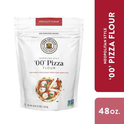 미국직구 킹아더 Baking Company Non-GMO Project Verified Neapolitan Style 00 Pizza Flour, 3 lb Bag