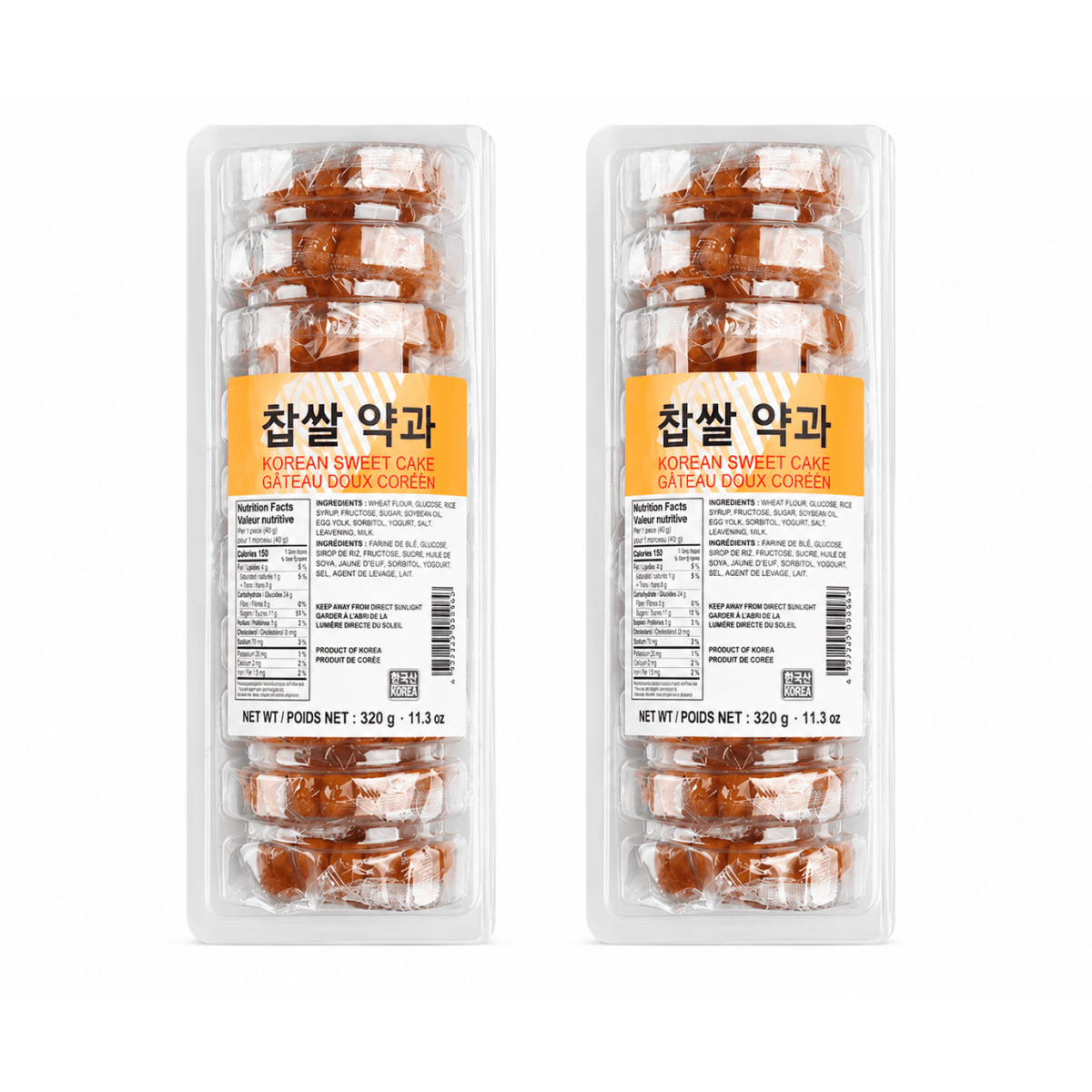 미국직구 Korean Sweet Rice 641g / Korean Sweet Rice Yakgwa, Individually Wrapped Traditional Korean Dess 1