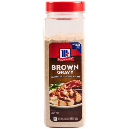 미국직구 맥코믹 Brown Gravy Seasoning Mix Bottle, 21.0 oz Bottle