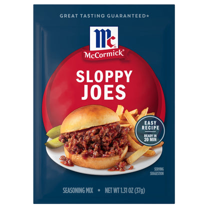 미국직구 맥코믹 Sloppy Joes Seasoning Mix, 1.31 oz Packet